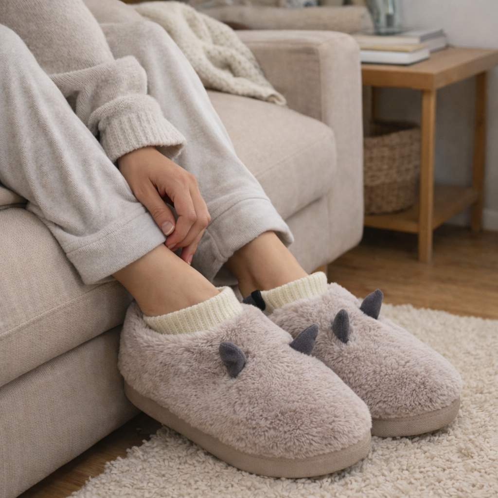 ThermaRelief™ Recovery slippers.