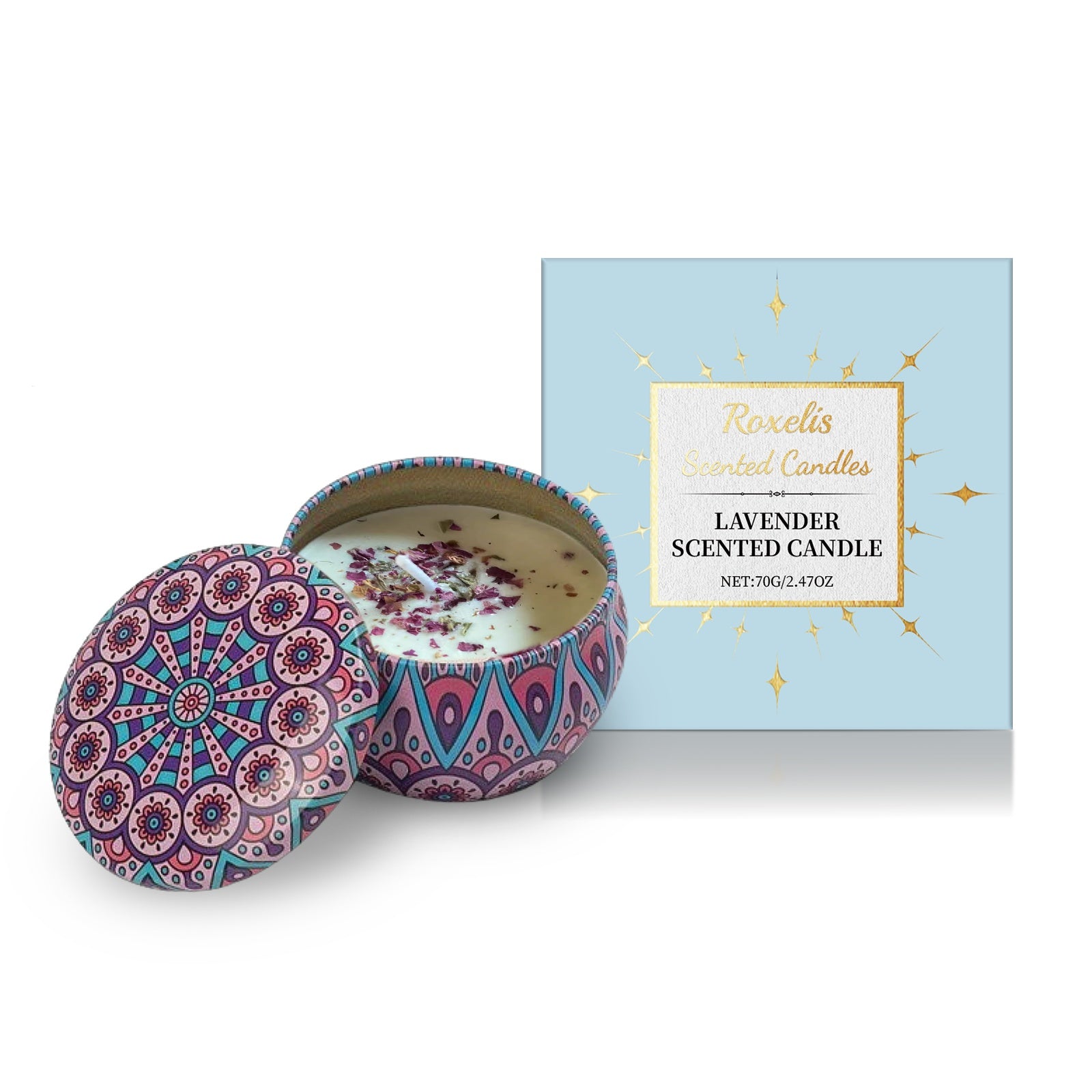 RestGlow™ Lavender Candle